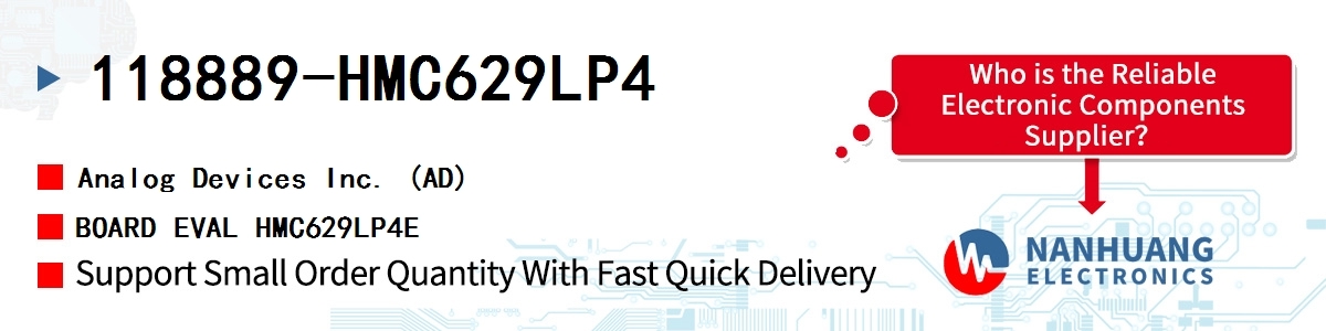 118889-HMC629LP4 ADI BOARD EVAL HMC629LP4E