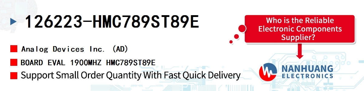 126223-HMC789ST89E ADI BOARD EVAL 1900MHZ HMC789ST89E
