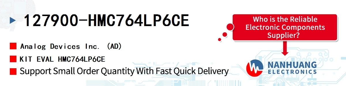 127900-HMC764LP6CE ADI KIT EVAL HMC764LP6CE