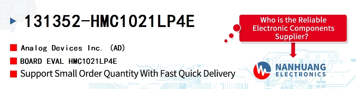 131352-HMC1021LP4E ADI BOARD EVAL HMC1021LP4E