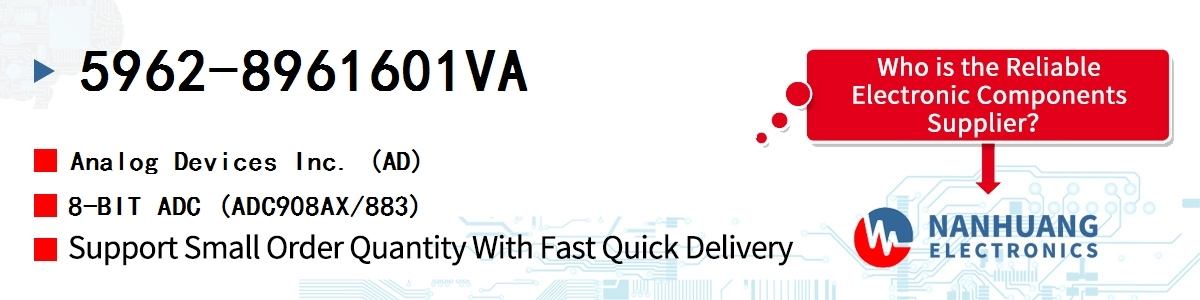 5962-8961601VA ADI 8-BIT ADC (ADC908AX/883)