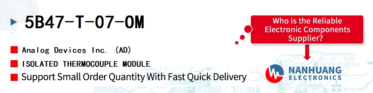 5B47-T-07-OM ADI ISOLATED THERMOCOUPLE MODULE