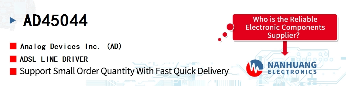 AD45044 ADI ADSL LINE DRIVER