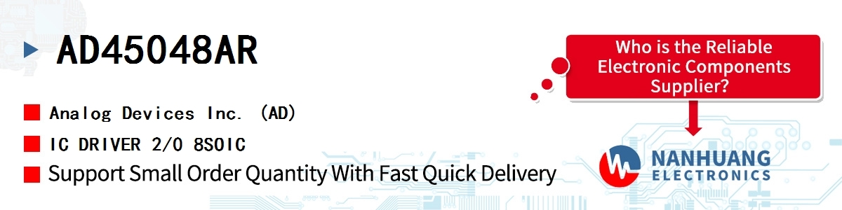 AD45048AR ADI IC DRIVER 2/0 8SOIC