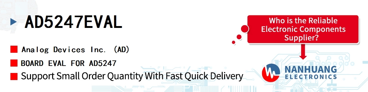 AD5247EVAL ADI BOARD EVAL FOR AD5247