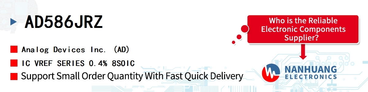 AD586JRZ ADI IC VREF SERIES 0.4% 8SOIC