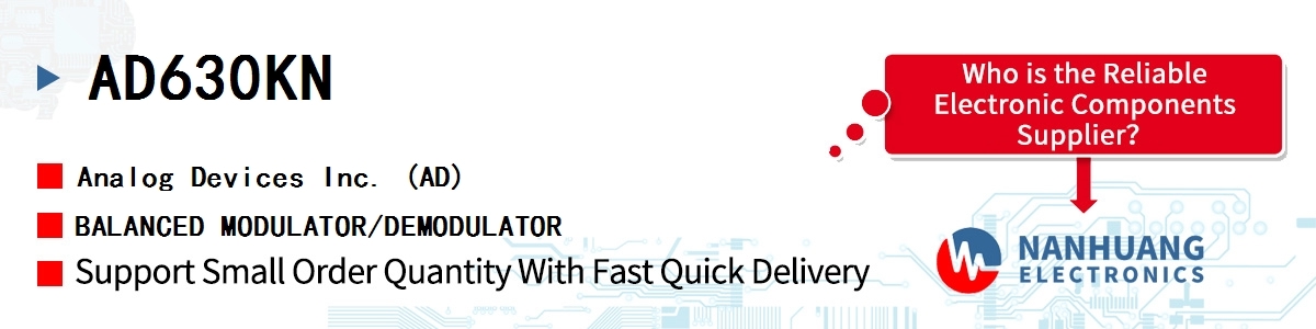 AD630KN ADI BALANCED MODULATOR/DEMODULATOR