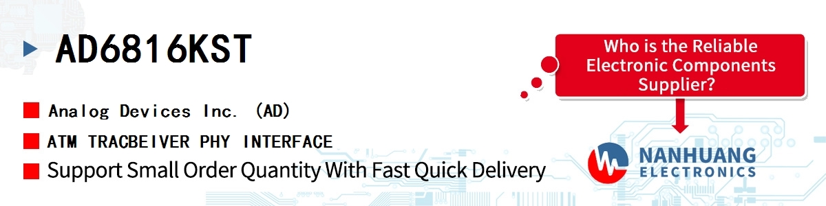AD6816KST ADI ATM TRACBEIVER PHY INTERFACE