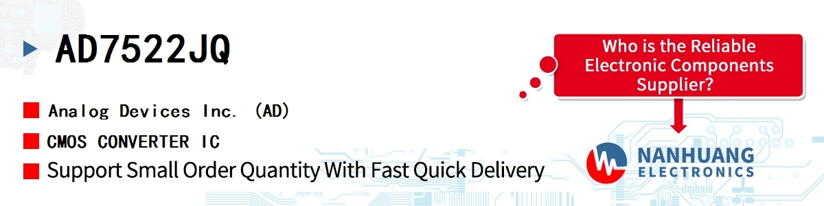 AD7522JQ ADI CMOS CONVERTER IC