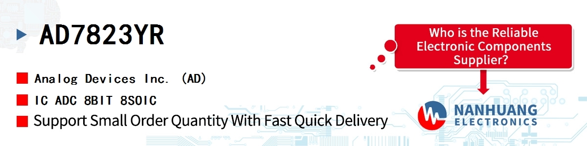 AD7823YR ADI IC ADC 8BIT 8SOIC