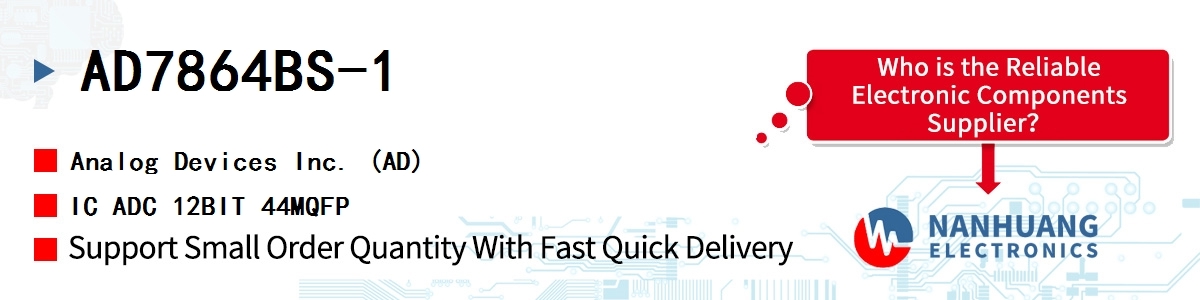 AD7864BS-1 ADI IC ADC 12BIT 44MQFP