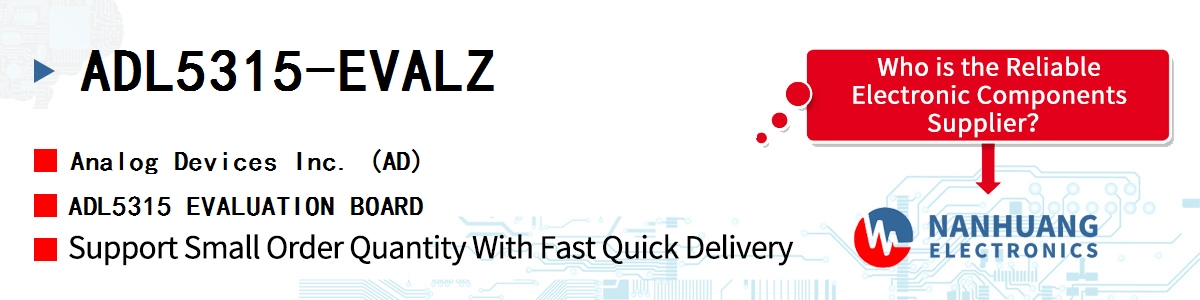 ADL5315-EVALZ ADI ADL5315 EVALUATION BOARD