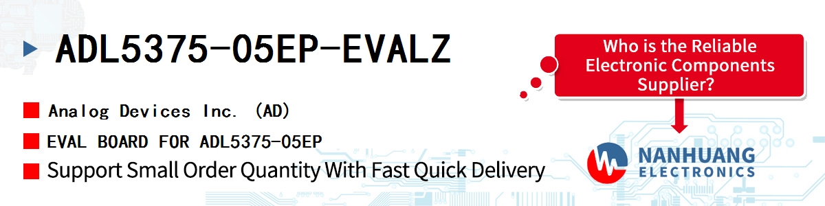 ADL5375-05EP-EVALZ ADI EVAL BOARD FOR ADL5375-05EP