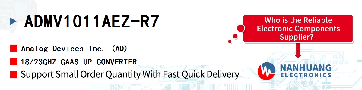 ADMV1011AEZ-R7 ADI 18/23GHZ GAAS UP CONVERTER