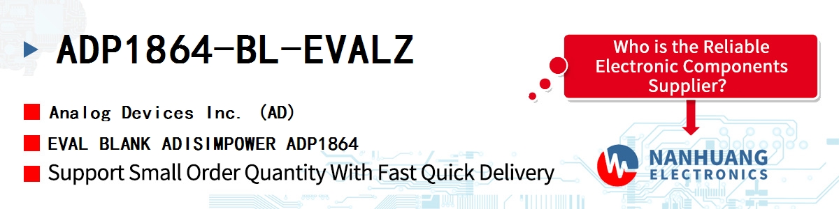 ADP1864-BL-EVALZ ADI EVAL BLANK ADISIMPOWER ADP1864
