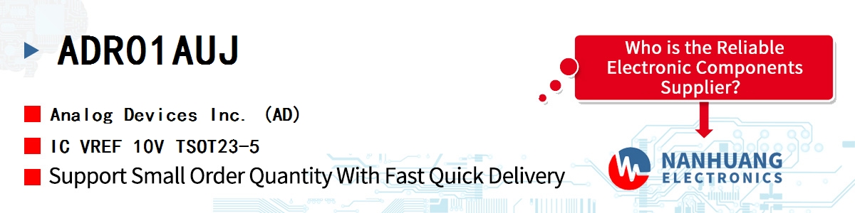 ADR01AUJ ADI IC VREF 10V TSOT23-5