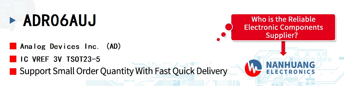 ADR06AUJ ADI IC VREF 3V TSOT23-5