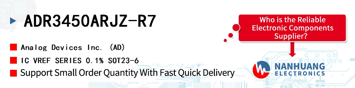ADR3450ARJZ-R7 ADI IC VREF SERIES 0.1% SOT23-6