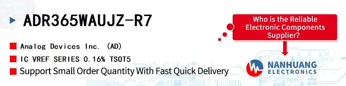 ADR365WAUJZ-R7 ADI IC VREF SERIES 0.16% TSOT5