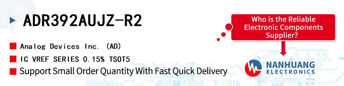 ADR392AUJZ-R2 ADI IC VREF SERIES 0.15% TSOT5