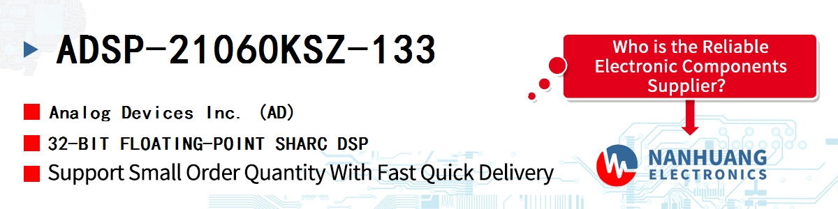 ADSP-21060KSZ-133 ADI 32-BIT FLOATING-POINT SHARC DSP