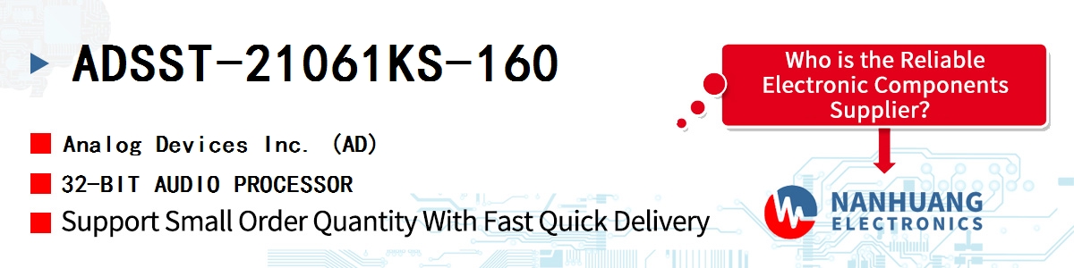 ADSST-21061KS-160 ADI 32-BIT AUDIO PROCESSOR