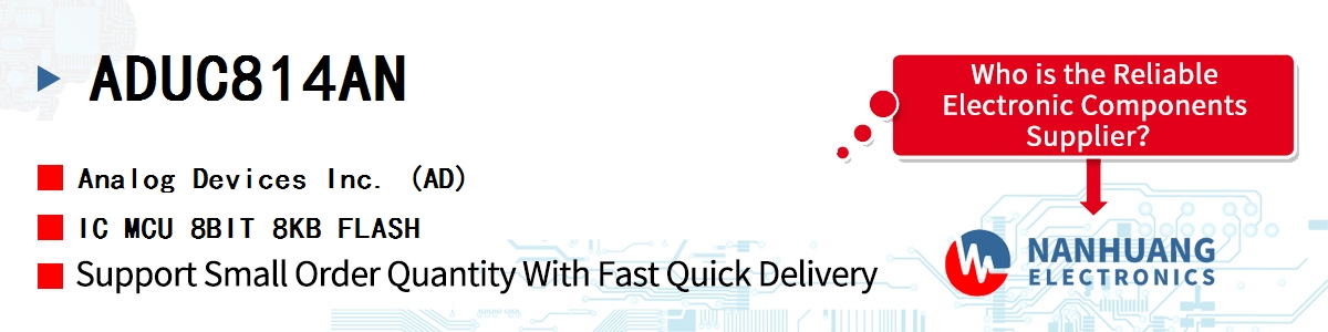 ADUC814AN ADI IC MCU 8BIT 8KB FLASH