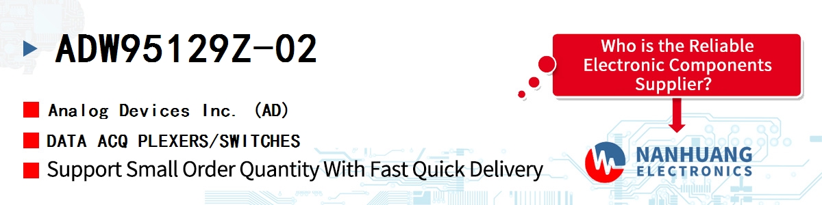 ADW95129Z-02 ADI DATA ACQ PLEXERS/SWITCHES