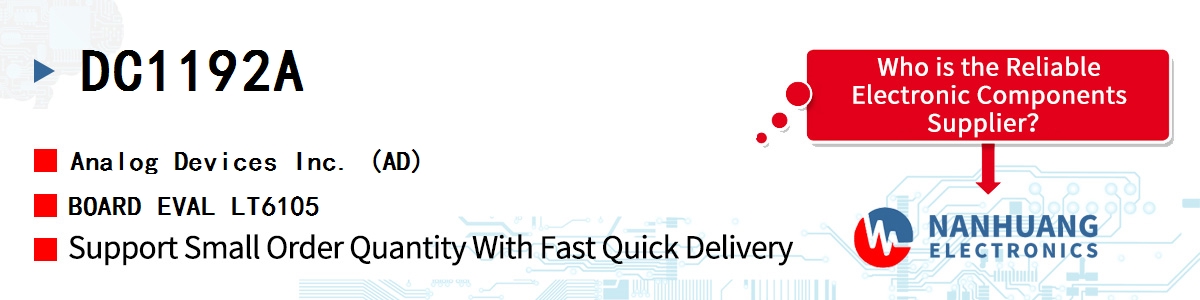 DC1192A ADI BOARD EVAL LT6105