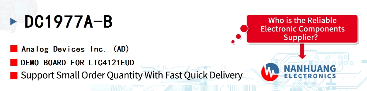 DC1977A-B ADI DEMO BOARD FOR LTC4121EUD