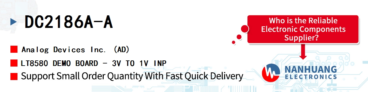 DC2186A-A ADI LT8580 DEMO BOARD - 3V TO 1V INP