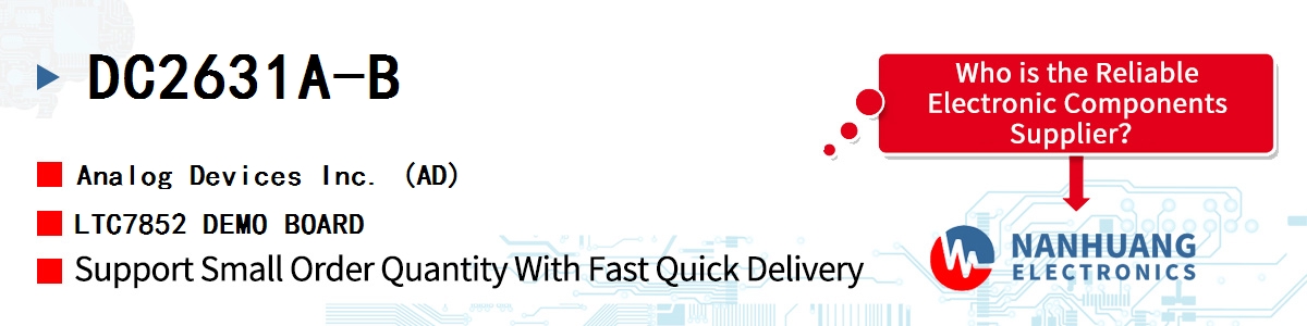 DC2631A-B ADI LTC7852 DEMO BOARD