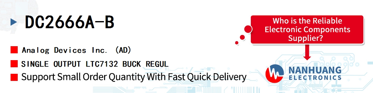 DC2666A-B ADI SINGLE OUTPUT LTC7132 BUCK REGUL