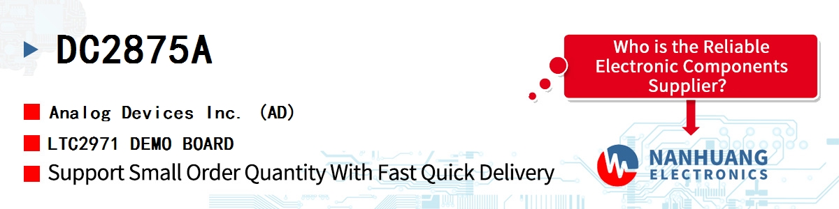 DC2875A ADI LTC2971 DEMO BOARD