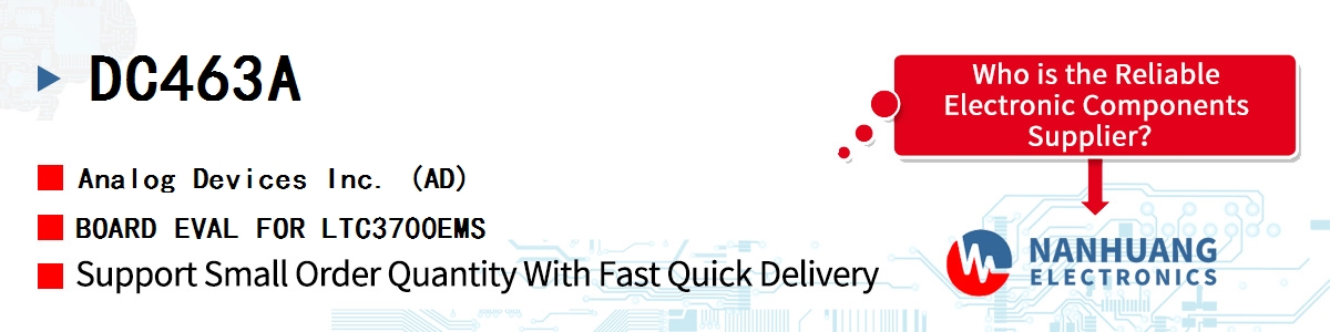 DC463A ADI BOARD EVAL FOR LTC3700EMS