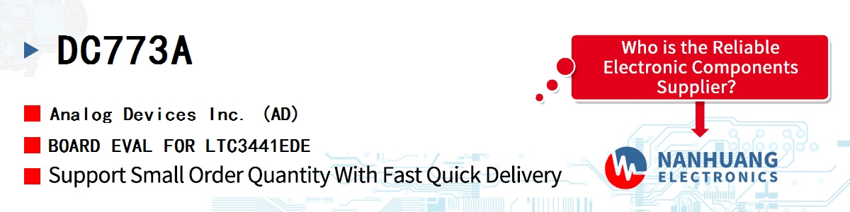 DC773A ADI BOARD EVAL FOR LTC3441EDE