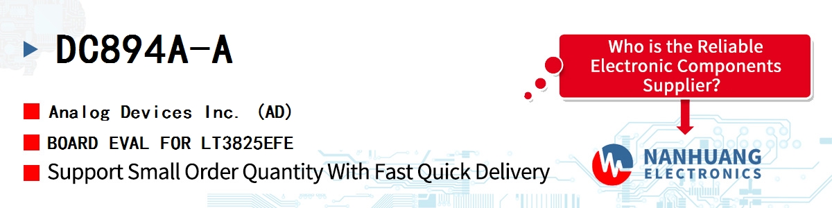 DC894A-A ADI BOARD EVAL FOR LT3825EFE