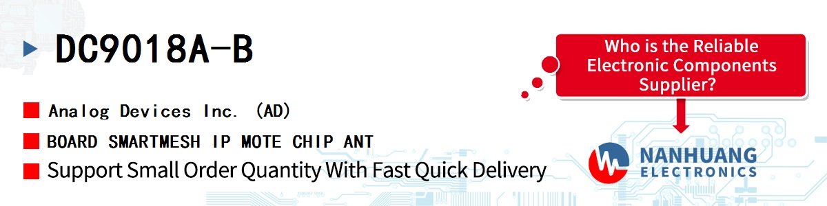DC9018A-B ADI BOARD SMARTMESH IP MOTE CHIP ANT