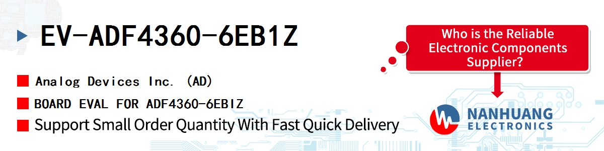 EV-ADF4360-6EB1Z ADI BOARD EVAL FOR ADF4360-6EBIZ
