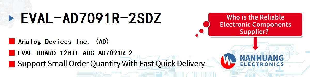 EVAL-AD7091R-2SDZ ADI EVAL BOARD 12BIT ADC AD7091R-2