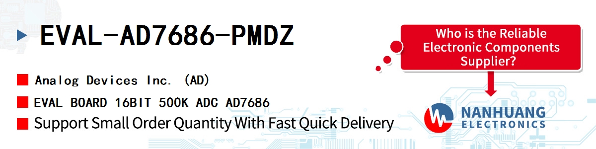 EVAL-AD7686-PMDZ ADI EVAL BOARD 16BIT 500K ADC AD7686