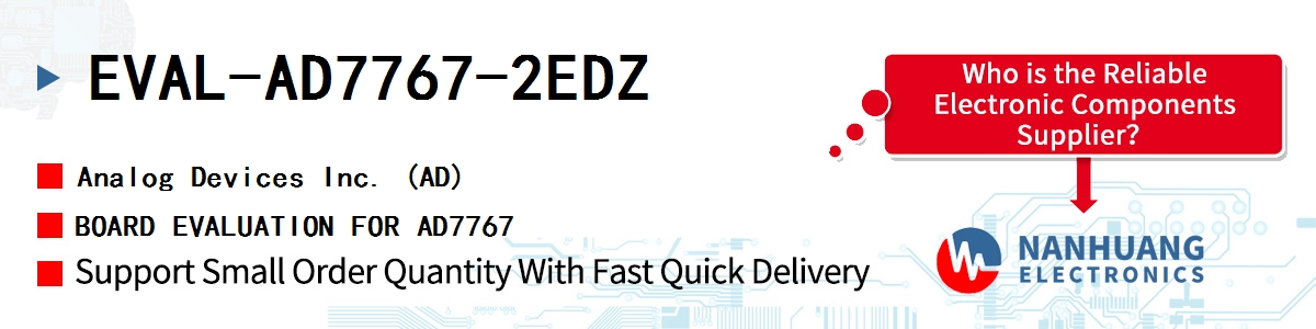 EVAL-AD7767-2EDZ ADI BOARD EVALUATION FOR AD7767
