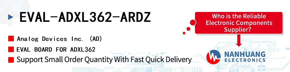 EVAL-ADXL362-ARDZ ADI EVAL BOARD FOR ADXL362