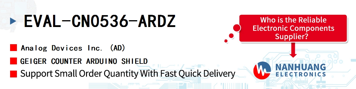 EVAL-CN0536-ARDZ ADI GEIGER COUNTER ARDUINO SHIELD