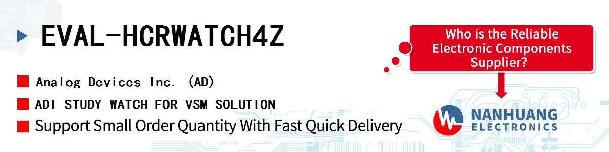 EVAL-HCRWATCH4Z ADI ADI STUDY WATCH FOR VSM SOLUTION