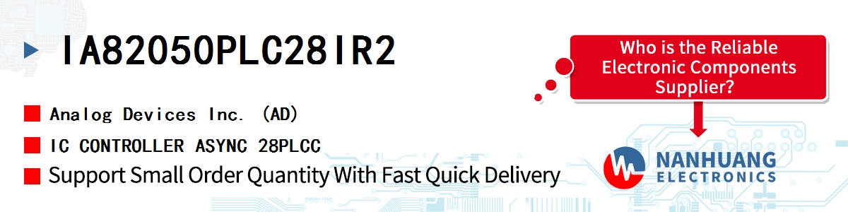 IA82050PLC28IR2 ADI IC CONTROLLER ASYNC 28PLCC
