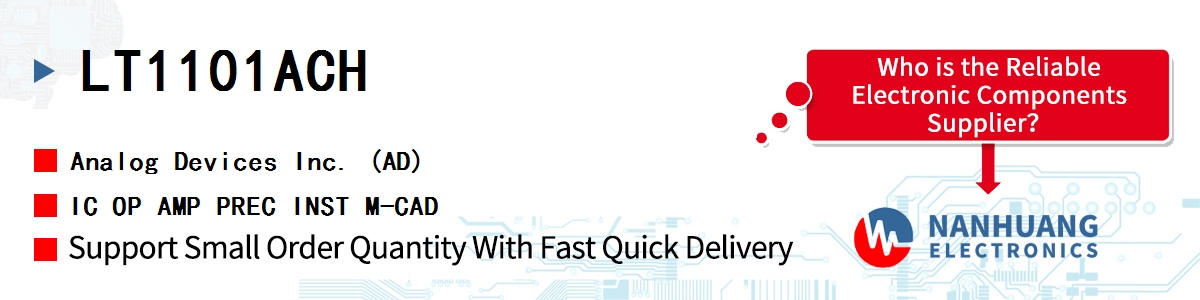 LT1101ACH ADI IC OP AMP PREC INST M-CAD