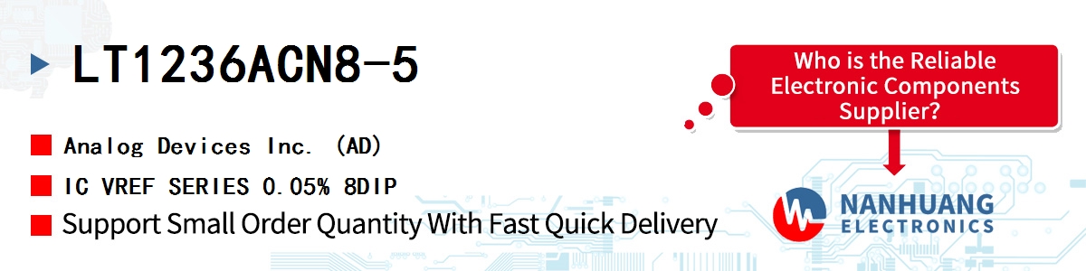 LT1236ACN8-5 ADI IC VREF SERIES 0.05% 8DIP