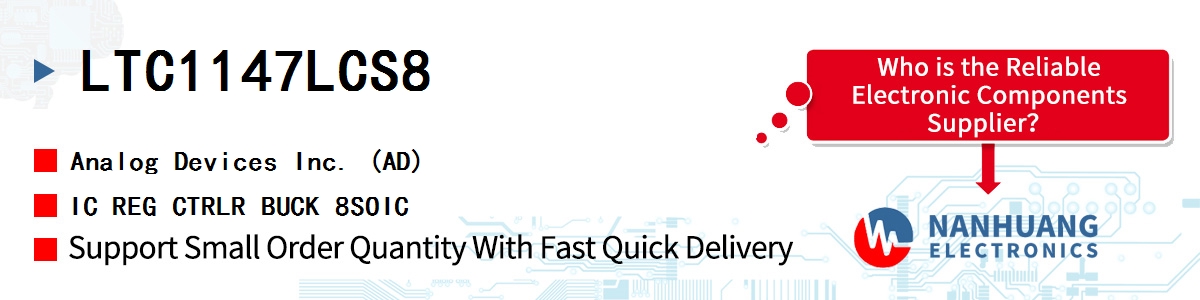 LTC1147LCS8 ADI IC REG CTRLR BUCK 8SOIC