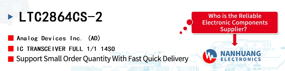 LTC2864CS-2 ADI IC TRANSCEIVER FULL 1/1 14SO